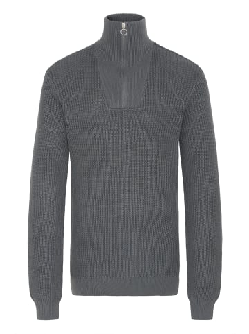 BLEND Troyer BHDENO HALFZIPP in grau