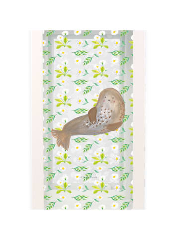 Mr. & Mrs. Panda Laterne Robbe Lachen ohne Spruch in Transparent