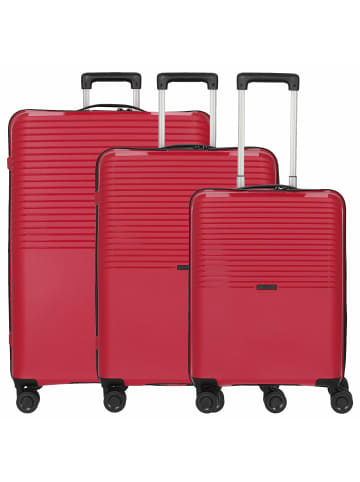 D&N Travel Line 4000 - Trolley-Set, 3tlg. in pink