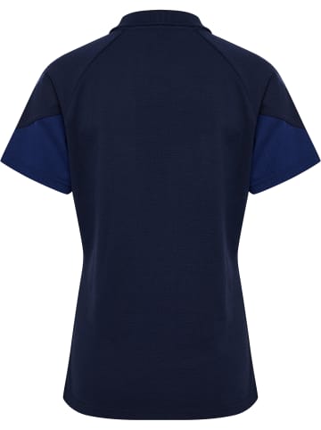 Hummel Polo Raglanärmel Hmltravel Damen in MARINE