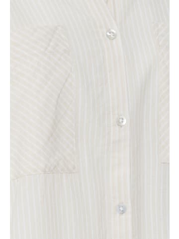 b. young BYFIE YD STRIPE SHIRT - LIGHT WOVEN Loose fit in Oyster Mix