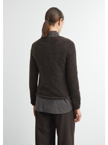 comma Strickpullover in 8940_dunkelbraun