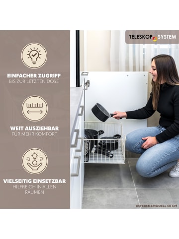 bremermann Schrank-Korbauszug ca. 30 x 23 x 50,5 cm (B/H/T)