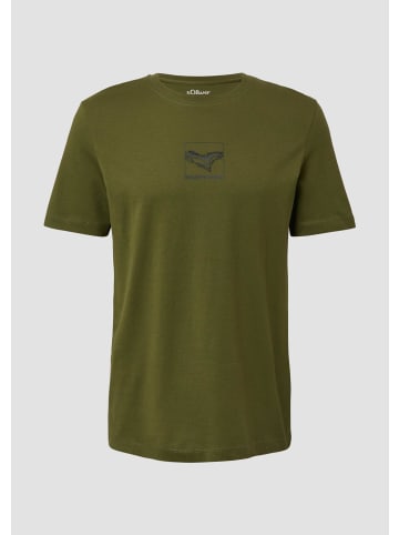 s.Oliver T-Shirt in 79D2_olivgrün