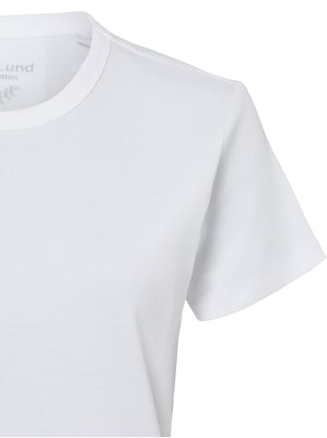Marie Lund T-Shirt in weiß - 0020