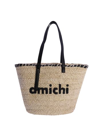 Amichi Strandtasche Sigmunda (B)32 x (H)35 x (T)15 cm in Schwarz