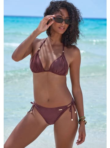 Bruno Banani Triangel-Bikini in kaffee