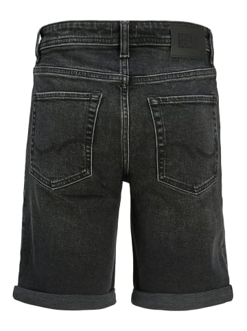 JACK & JONES Junior Regular Fit Jeansshorts JJIRICK in black denim