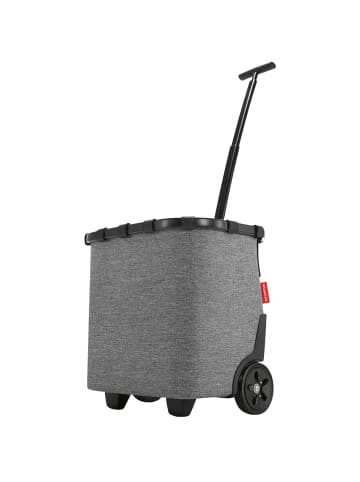 Reisenthel carrycruiser - Einkaufstrolley 47.5 cm (twist maroon) in twist silver