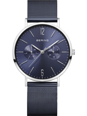 Bering Uhr in Blau