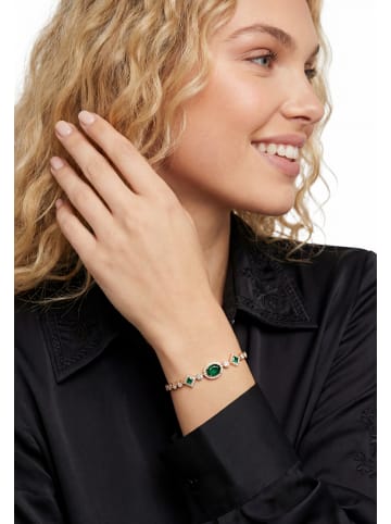 gaya Women Bracelet in Rose Gold Green