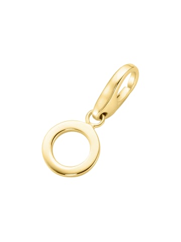 Giorgio Martello Milano Charm Buchstabe O in Gold