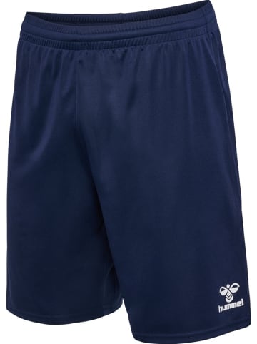 Hummel Sportshorts "Hmlessential Shorts" in Blau