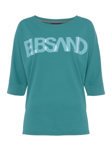 ELBSAND 3/4-Arm-Shirt in seaweed teal