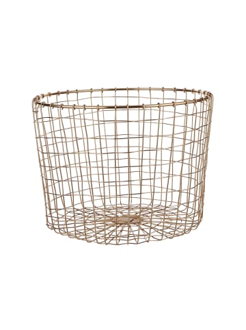 Butlers Korb rund Ø32cm GRID in Gold