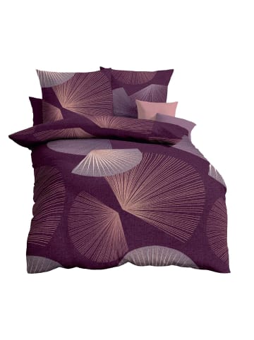 kaeppel Bettwäsche Koya in aubergine