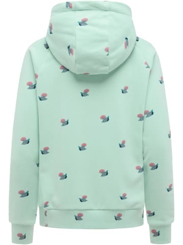 ragwear Kapuzensweatjacke Fllawia Shells in Mint