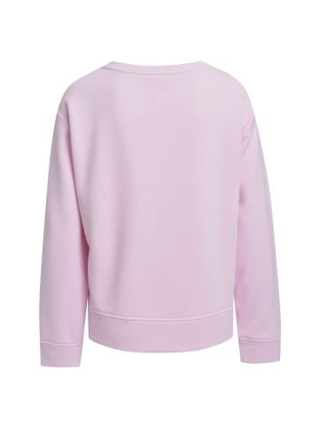 Milano Italy Sweatshirt mit Rundhalsausschnitt & 1/1-Ärmeln in Rose