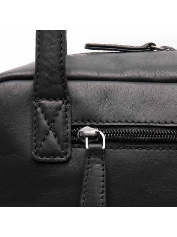 The Chesterfield Brand Fenno Schultertasche Leder 26 cm black