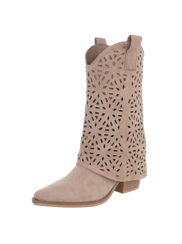 Ital-Design High Heel in Hellbraun