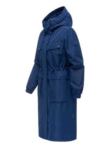 Navahoo Langmantel Kirschwind 14 in Navy