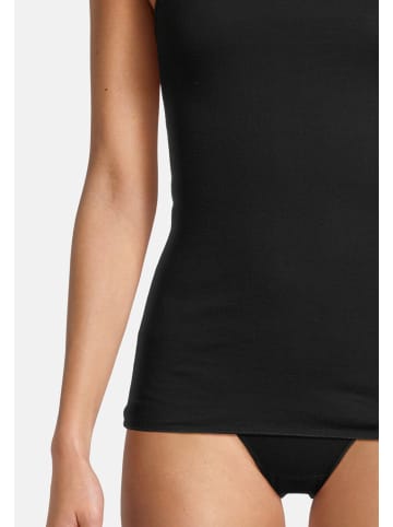 Nina von C. Unterhemd / Top Fine Cotton in Schwarz