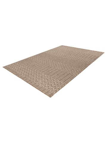 Vivorum Wohnzimmer Teppich – Kurzflorteppich Sindra 125 in natur