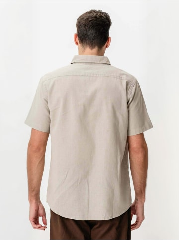 TeeShoppen Hemd Linen Blend in Sand