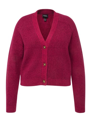 Ulla Popken Strickjacke in magentapink