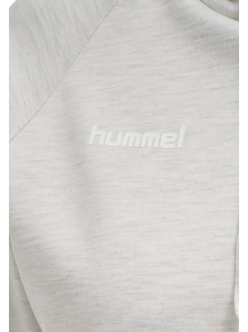Hummel Kapuzenpullover Hmlgo Damen in EGRET MELANGE