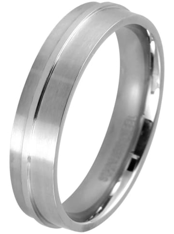 Adeliás Herren Ring aus Edelstahl in silber