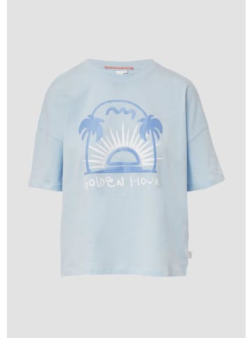 QS T-Shirt in 50D0_hellblau