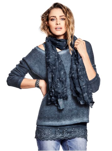 Heine Rundhals-Shirts in blau