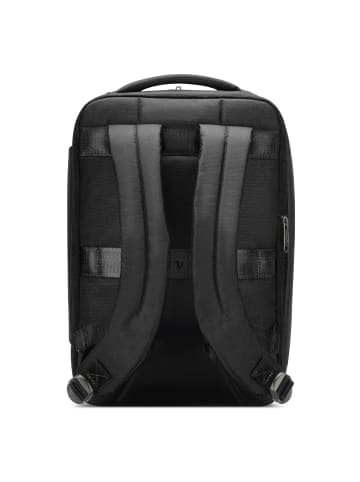 Roncato City 3.0 Reiserucksack 40 cm mit Dehnfalte in schwarz