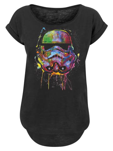 F4NT4STIC Long Cut T-Shirt Star Wars Stormtrooper in schwarz