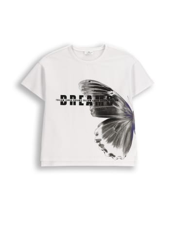 Coccodrillo T-Shirt mit kurzen Ärmeln in weiß
