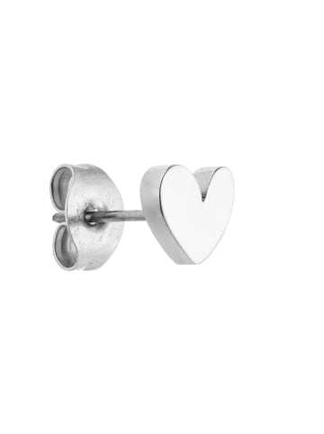 PURELEI Ohrringe Tiny Heart Silber