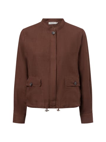 März Blousonjacke aus Leinen in mocca
