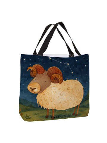 Mr. & Mrs. Panda Schultasche Sternzeichen Widder Design ohne Spruch in Weiß