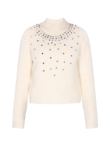 faina Damen Pullover in Wollweiss