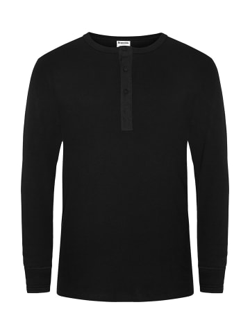 Resteröds Langarmshirt Basic in Schwarz
