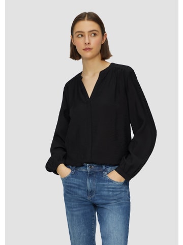 s.Oliver Bluse langarm in Schwarz