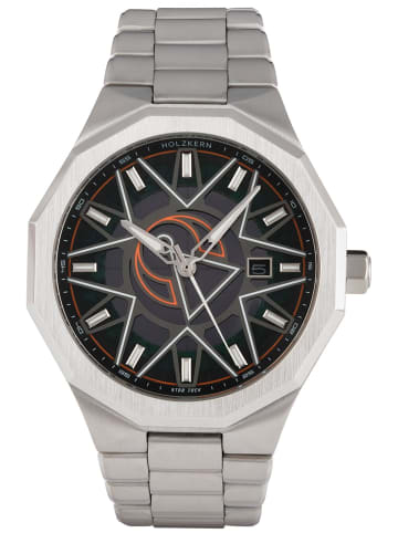 Holzkern Herrenuhr Solar Star Trek™ Vulcan Achat/Grün