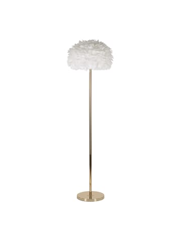 Mauro Ferretti Stehlampe mit weißen Federn cm Ø 43x170