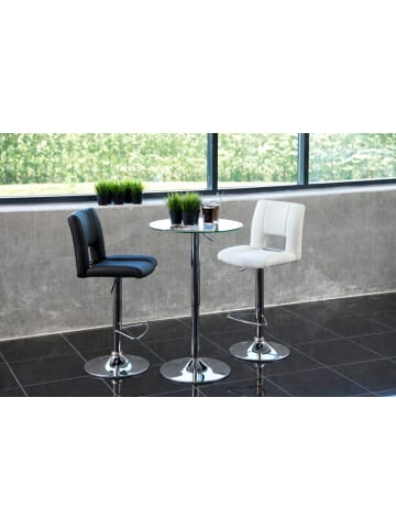 ebuy24 Barhocker Syra Weiß 2er Set