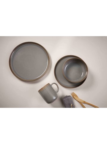Ritzenhoff & Breker 6er Set Müslischalen Malaga 700 ml in Grau