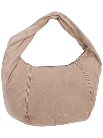 LIEBESKIND BERLIN Handtasche Farrah II Hobo M Denim in Beige