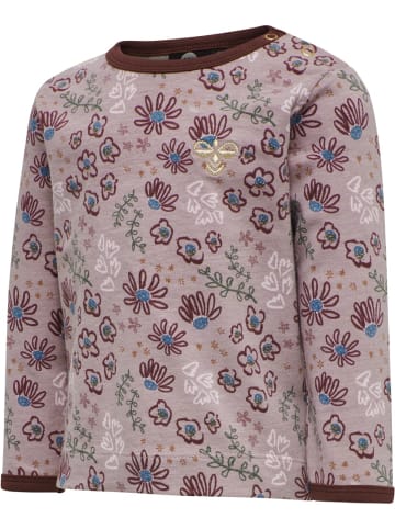 Hummel Shirt "Hmlcrayon T-Shirt L/S" in Rosa