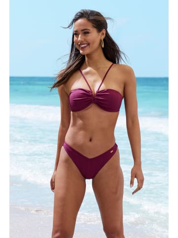 Copenhagen Studios Bikini-Hose in weinrot