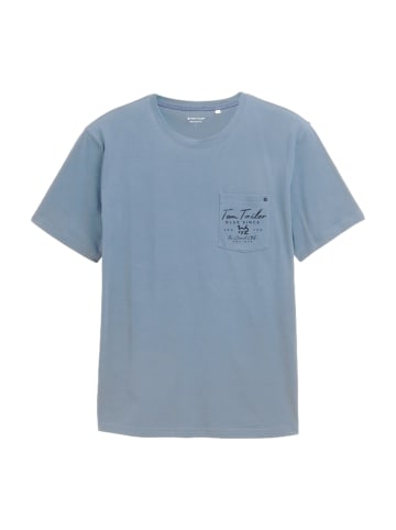 Tom Tailor T-Shirt in blau